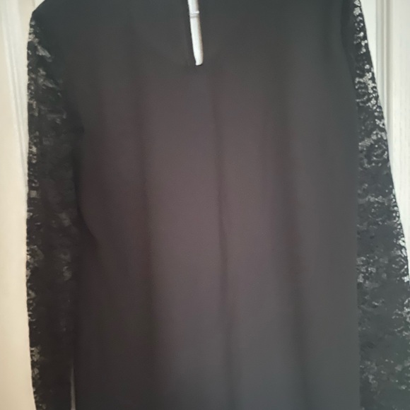 Black and Pink Sleeveless Cocktail Dress - Picture 2 of 7